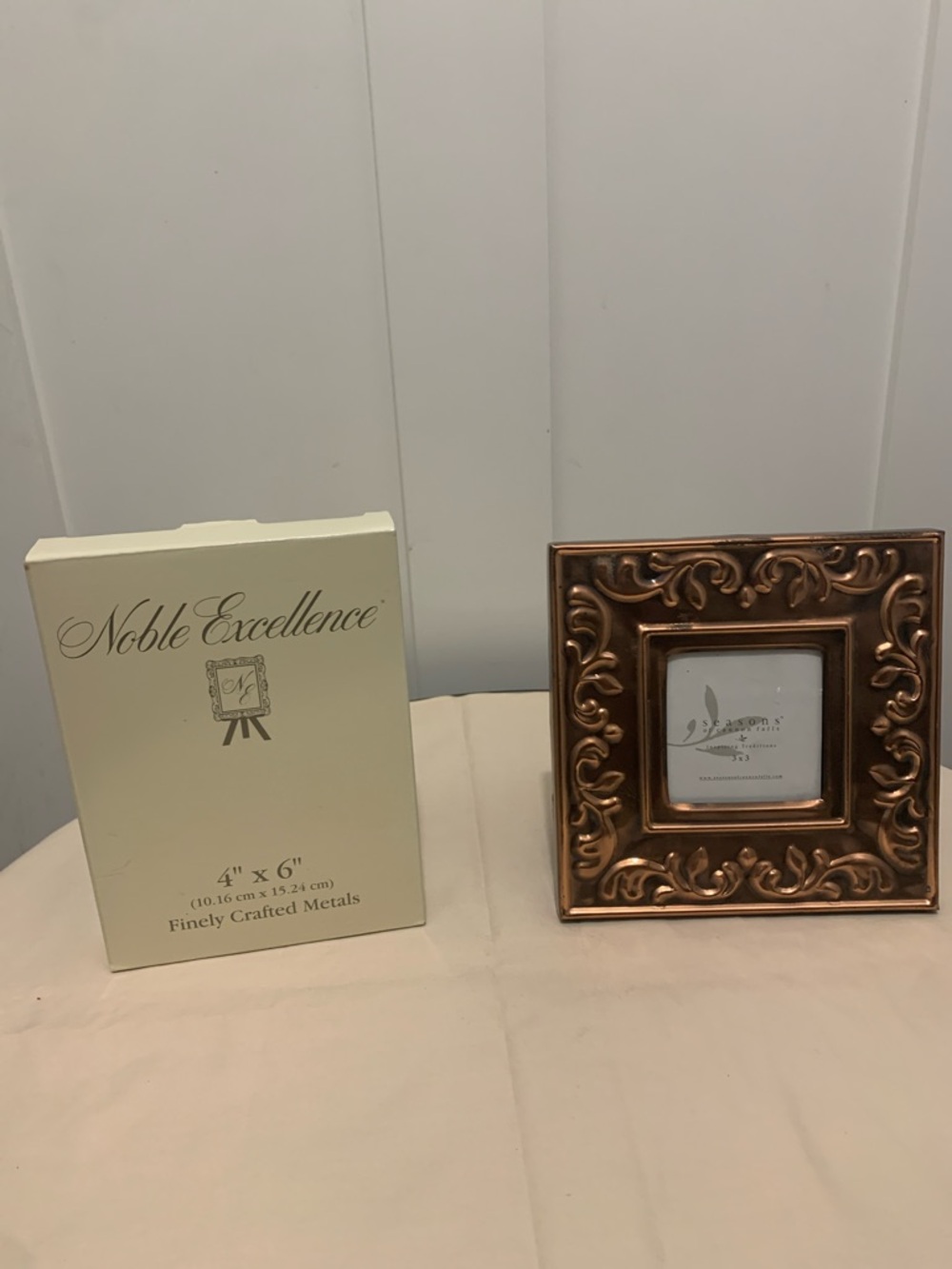 Copper Ornate 4x6 Photo Frame